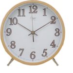 JUSTUP Fashionable Desk Clock, 8 Inch Easy Design Desk Clock for Dwelling ... - Image 2