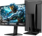 KTC 24 inch Gaming Monitor QHD 180Hz, Quick IPS 1440p Pc Monitor,... - Image 2