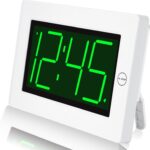 KWANWA LED Digital Clock, Alarm Clock, Wall Clock, 3" LED Digit Displa... - Image 2