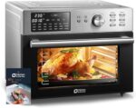 Kitchen within the field 32QT Further Giant Air Fryer Toaster Oven Combo, 21-i... - Image 2