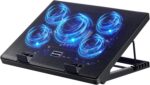 Kootek Laptop computer Cooling Pad, Laptop computer Cooler with 5 Quiet Followers for 12"-17"... - Image 2