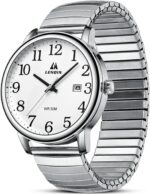 LN LENQIN Mens Watches Straightforward Learn Analog Quartz Sport Waterproof Watch ... - Image 2