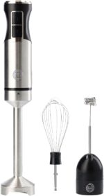MasterChef Immersion Blender Handheld with Electrical Whisk & Milk Froth... - Image 2
