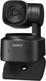 OBSBOT Tiny SE 1080P 100FPS Webcam for PC, AI Monitoring PTZ Streaming C... - Image 2