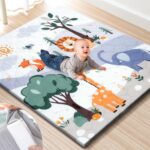 Premium Foam Child Play Mat 50" x 50" – Detachable & Machine Washable Co... - Image 2