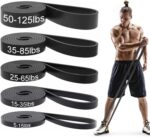 Pull Up Bands, Resistance Bands, Pull Up Help Bands Set for Males ... - Image 2