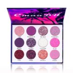Purple Pink Glitter Eyeshadow Palette - 12 Shade Shimmer Excessive Pigmente... - Image 2