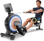 Rowing Machine for House, Magnetic Rower Machine, 350 LB Weight Capacit... - Image 2