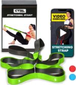 Stretching Strap with Loops - Non Elastic Stretch Band for Bodily Th... - Image 2