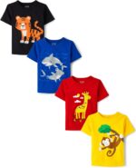The Kids's Place Child-Boys and Toddler Dinos,Animals,Automobiles Brief Sl... - Image 2