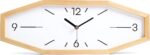 Wood Retro Wall Clocks, 18 Inches Sq. Clocks Rectangular Wall Clo... - Image 2