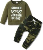 YALLET Child Toddler Boy Garments Fall Winter Outfit Lengthy Sleeve Sweatsh... - Image 2